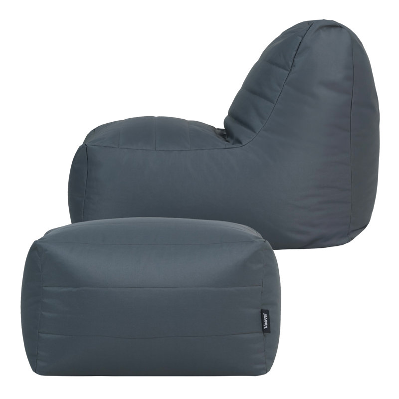  Patio Lounge Garden Chair, Grey