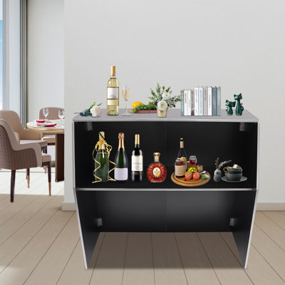 Armoire de bar portative Ernfrid W47,75 "pour un usage domestique et commercial