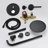 Sumerain Modern Concealed Shower System with Pressure Balance Valve, Single Handle Wall Mount Rain Shower with Hand Shower, Matte Black