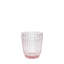 Fortessa Archie Glass, 12.5 Ounce Double Old Fashioned (Set of 6), Pink-1479594398