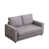 Mélange de lin gris clair est en rupture de stock