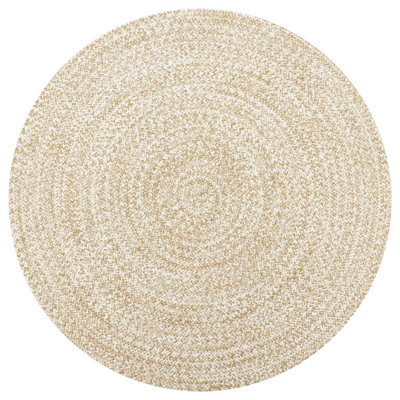 Zelie Round Hand Woven Area Rug