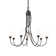Flora 7 - Light Shaded Classic/Traditional Chandelier