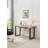 Live Edge Desk with U Shaped Legs and South American Walnut, with Drawer Storage-1731269340
