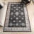 Viha SplashGuard Traditional Bordered Machine Washable Area Rug-1505660603