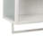 23.62"Glass Doors Modern Two-Door Wall Cabinet With Featuring Two-Tier Enclosed Storage, An Open Shelf, And Towel Rack, For Entryway Living Room Bathroom Dining Room-977614275