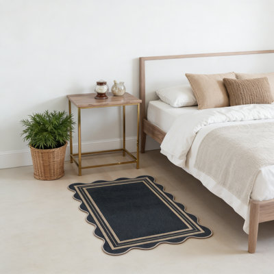 Tapis d'entrée antidérapant et lavable pour porte d'entrée