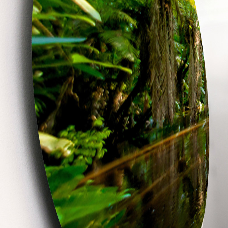 Rustic Abstract Wall Decor on Metal