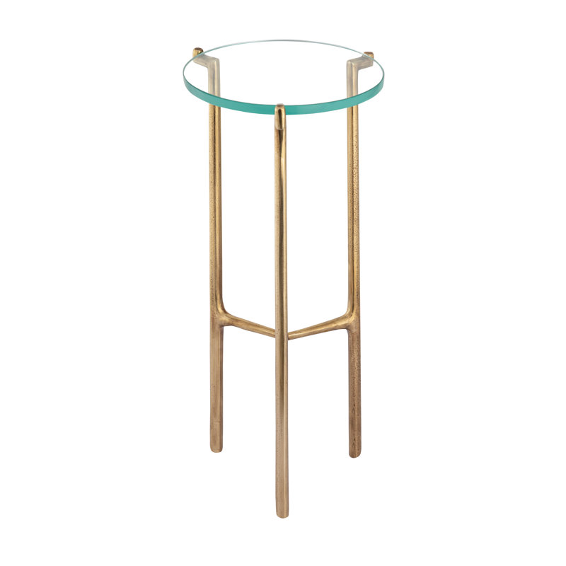 Table d'appoint Bump Out - Laiton vieilli