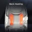 Fauteuil de massage chauffant en similicuir