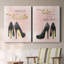 «Heels and Hustle», ensemble de 2 reproductions d'art textuel-1423517787-1423735644-1423735646