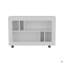 Console console, 5 tablettes, 4 roulettes-118037703