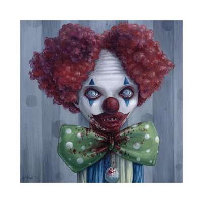 Pogo 1 Piece Wrapped Canvas Painting