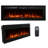 1500W Recessed-in Electric Fireplace with 3-Color Top Light, Remote Control, and Touch Screen-97996700