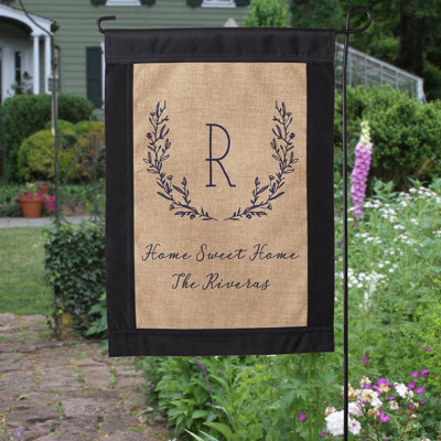 Double Sided 18.25'' H x 12.75'' W Burlap Garden Flag