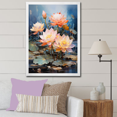 Lotus Pond Blooms Come Alive III - impression