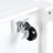 Classic Kitchen Island With Trash Can Holder, Adjustable Shelves, 5 Hidden Wheels, White Design Luxury Bin Accommodation, Power Supply, 3 Drawers, Open Style-1275529882
