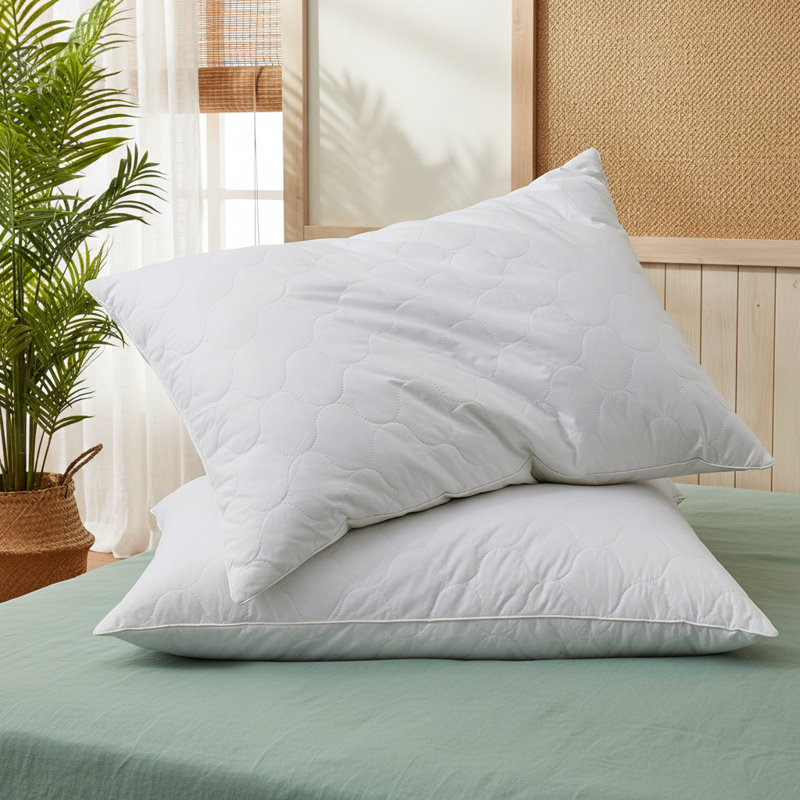Oreiller ferme en mélange de duvet, Standard