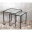 Ackworth Glass Top Frame Nesting Tables