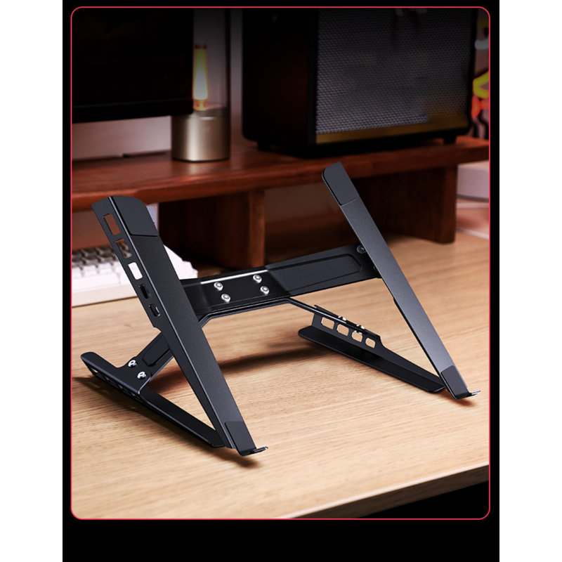 Support pour ordinateur portable, Noir
