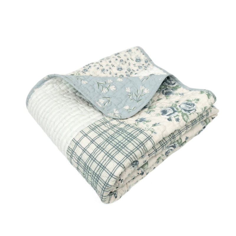 Courtepointe en coton Donna, 36 po x 48 po