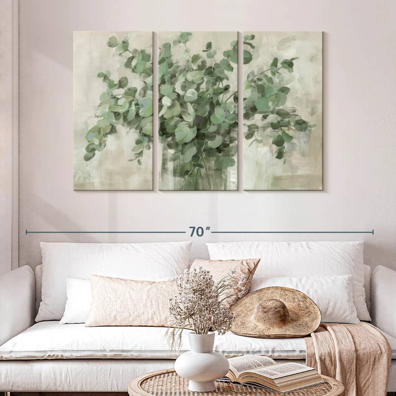 Harnek Scented Eucalyptus Neutral, 32" H x 50" W