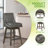 Stepfanie Swivel 27.25'' Stool