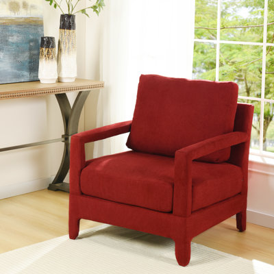 Fauteuil d'appoint Linden - paprika