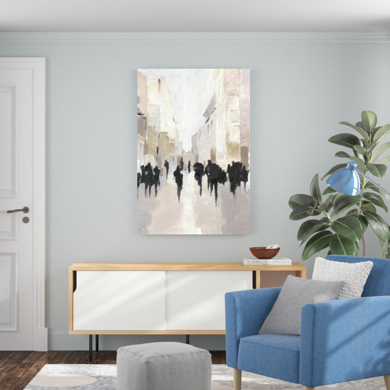 " Passing Rain I " by Ethan Harper, 48" H x 32" W