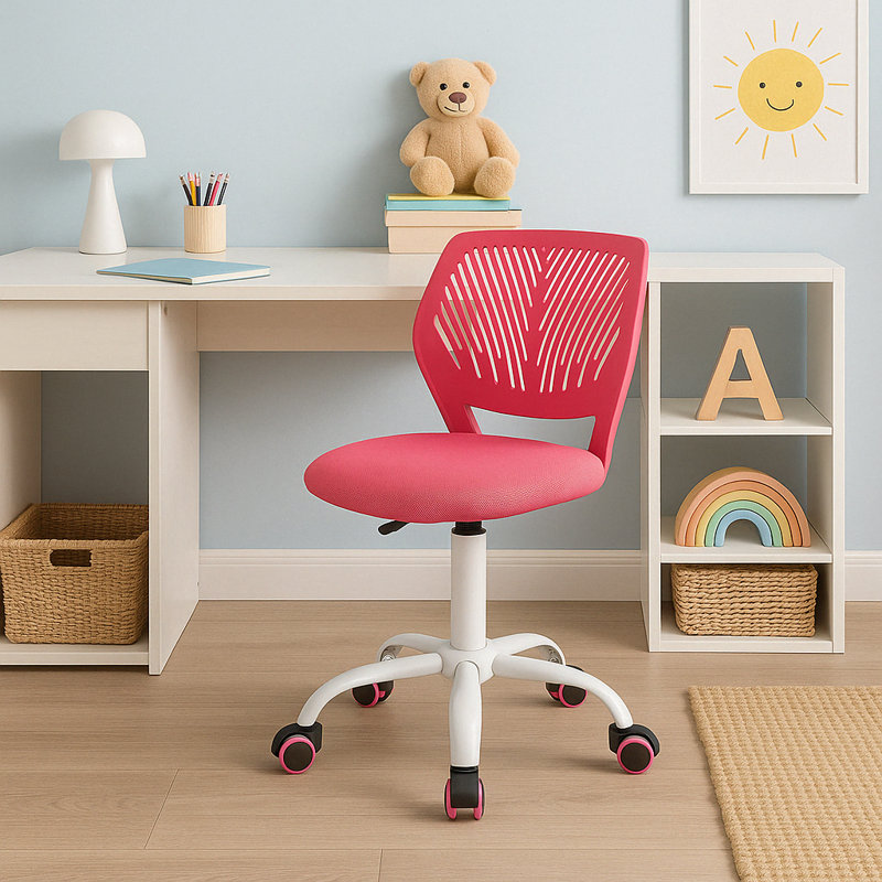 Modern Durable Gaming Chair, Pink