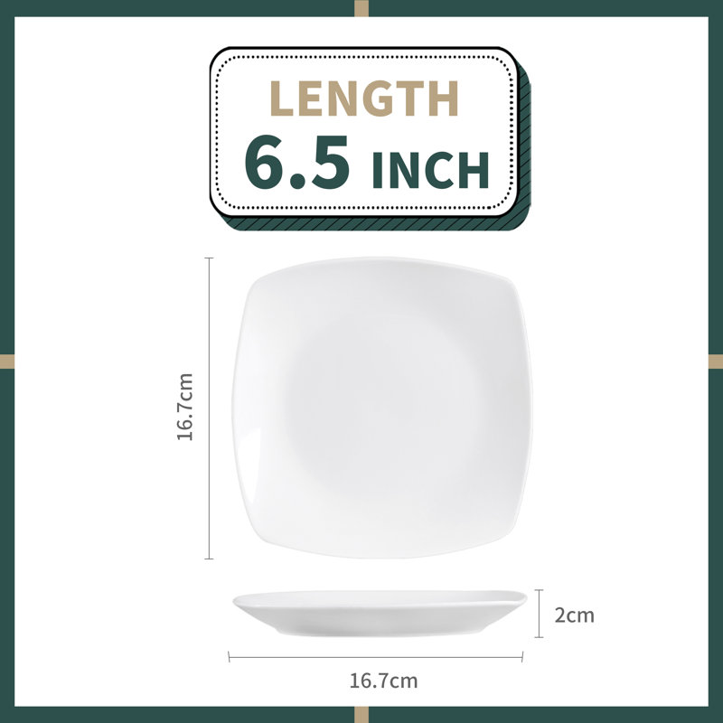 Julia 6.5" Dessert Plate