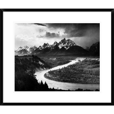 " The Tetons - Snake River, Grand Teton National Park, Wyoming, 1941 " by Ansel Adams
