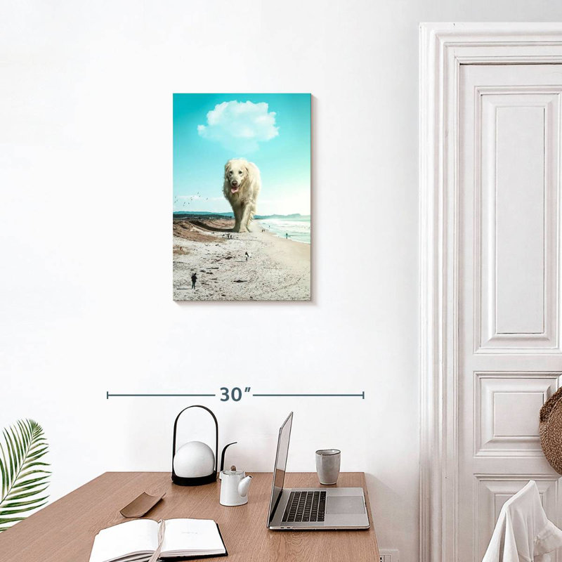 Brampt Wander Dog, 24" H x 16" W