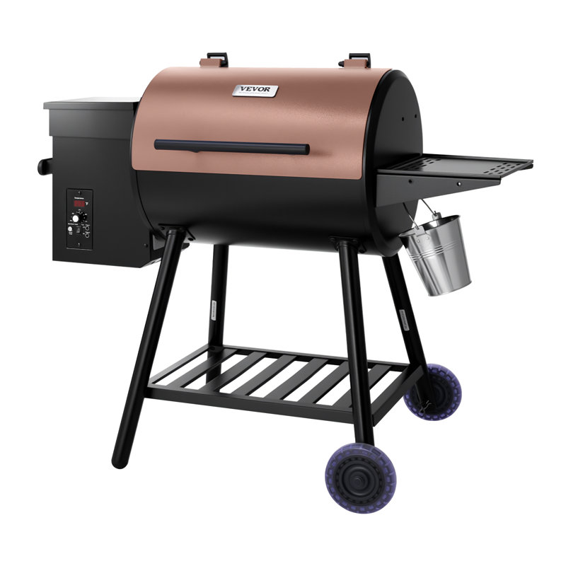 Barbecue électrique à granules de bois pour barbecue, surface de cuisson de 456 pieds carrés
