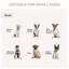 Table de bout avec cage triple pour chien PawHut