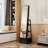 Full Length Mirror With Lockable Storage Cabinet, Interior Lighted Design And Storage Drawers-1726355565
