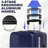 Luggage,with front opening,TSA approved lock,hardshell suitcase-123855593