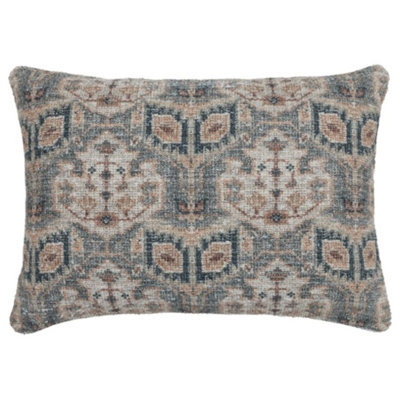 Pippa Chenille Knife Edge Textured Throw Pillow