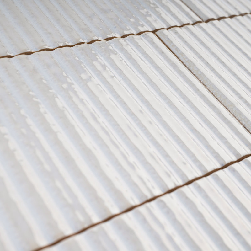 Supreme Tile Soldeu 2.95 in. X 11.81 in. Polished Ceramic Subway Wall Tile, White