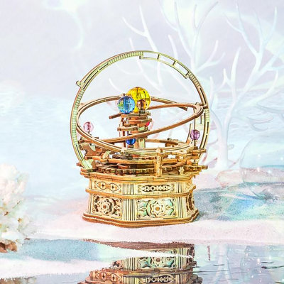 DIY 3D Music Box Puzzle - Starry Night 84pcs
