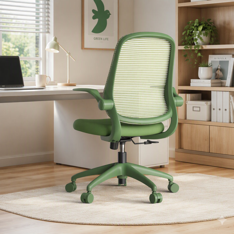 Chaise de bureau ergonomique, Green, Vert