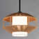 Luminaire suspendu en rotin 1 lumière Burle