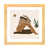 Toile avec cadre en bois beige n'est pas disponible