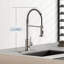 Robinet de cuisine extractible sans contact avec plaque de pont FURUISI-100535365