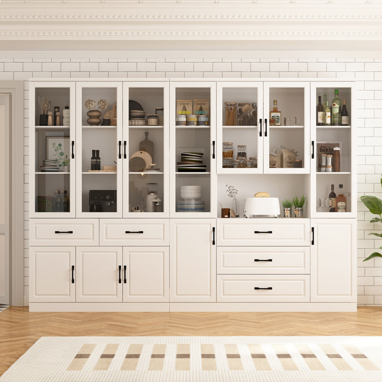 Elinna 48.4 Kitchen Pantry Winston Porter Finish: White