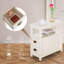 60cm W Manufactured Wood Bedside Table