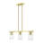 3 - Light Dimmable Kitchen Island Square / Rectangle Chandelier-883309037