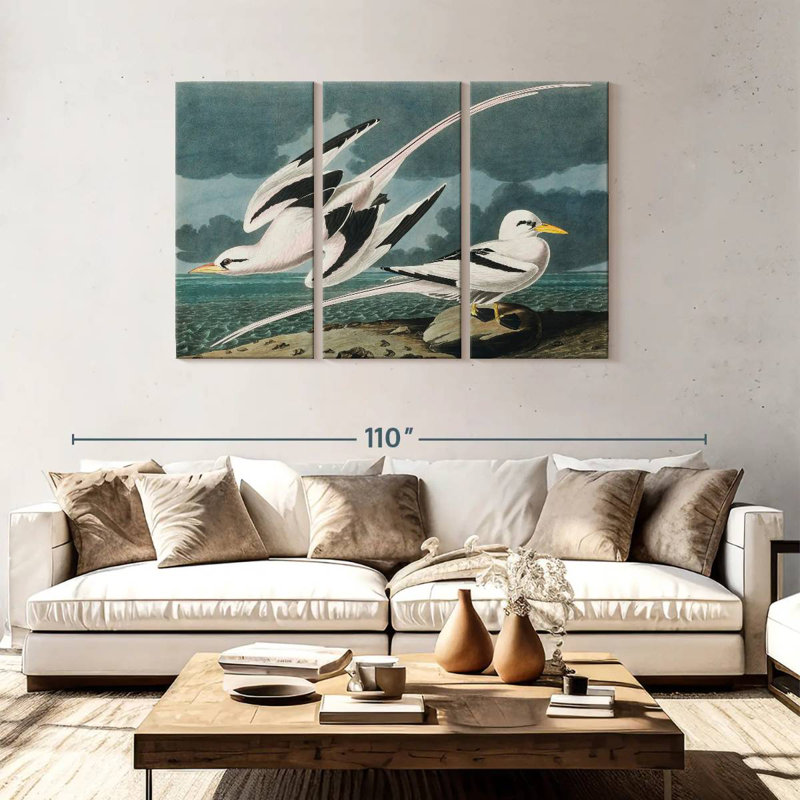 Brampt Tropic Bird, 48" H x 74" W