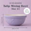 In The Meadow Tulip Mixing Bowl 24CM