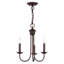 Lustre 3 lumières de style bougie Arunvir-251971429